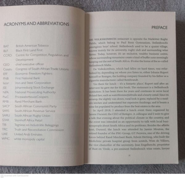 The Stellenbosch Mafia: Inside The Billionaires Club — Pieter Du Toit secondhand book