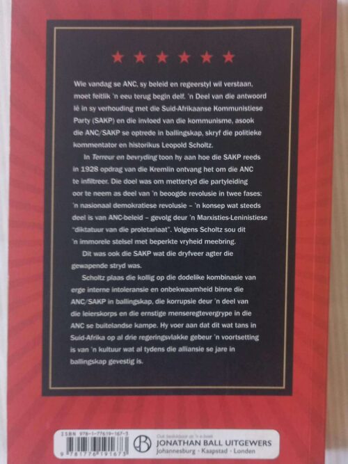 Terreur En Bevryding — Leopold Scholtz secondhand book