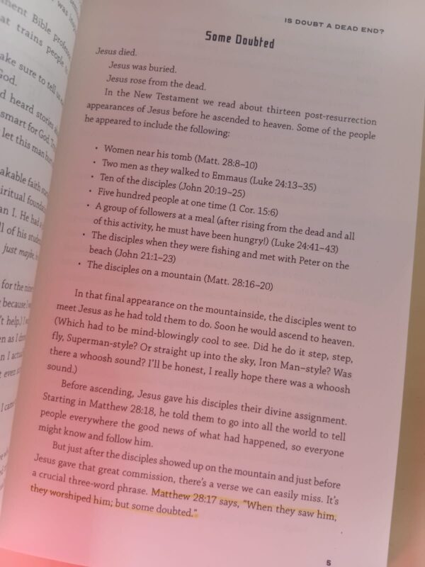 The Benefit of Doubt - Craig Groeschel (5) The Benefit Of Doubt – Craig Groeschel secondhand book