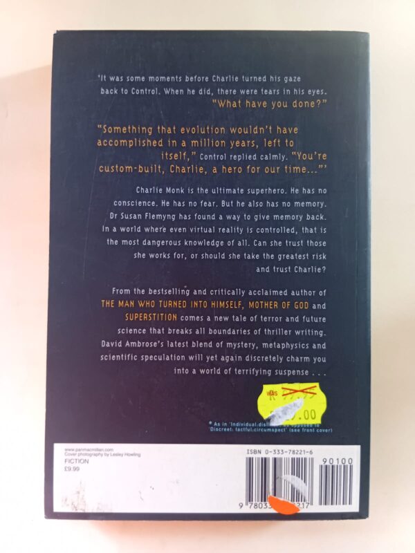 The Discrete Charm Of Charlie Monk - David Ambrose (3) The Discrete Charm Of Charlie Monk – David Ambrose secondhand book