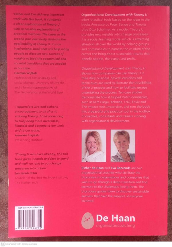 Organisational Development With Theory U: Exercises And Case Studies — Esther De Haan, Eva Beerends secondhand book