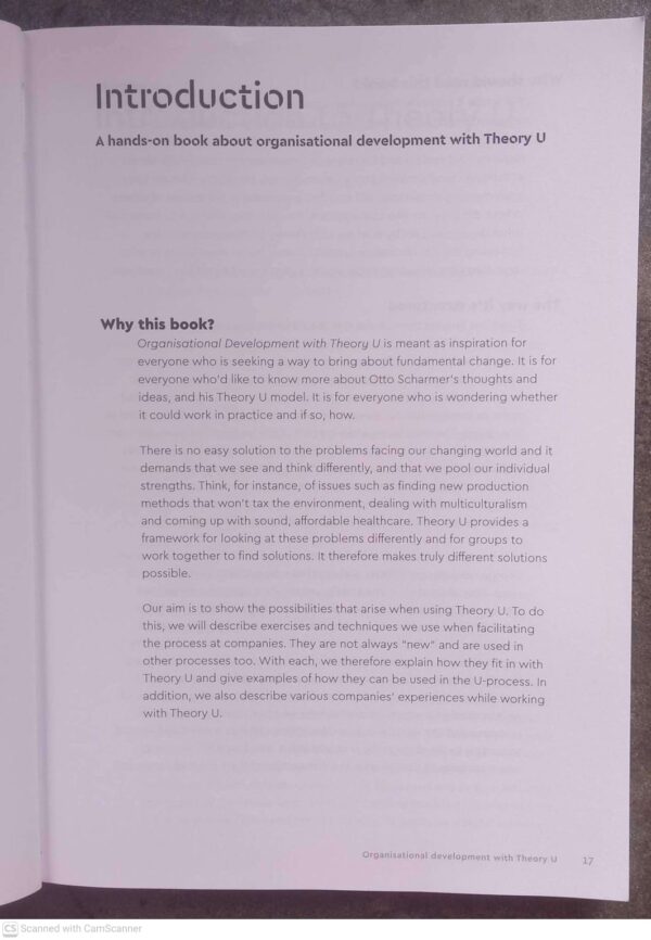 Organisational Development With Theory U: Exercises And Case Studies — Esther De Haan, Eva Beerends secondhand book