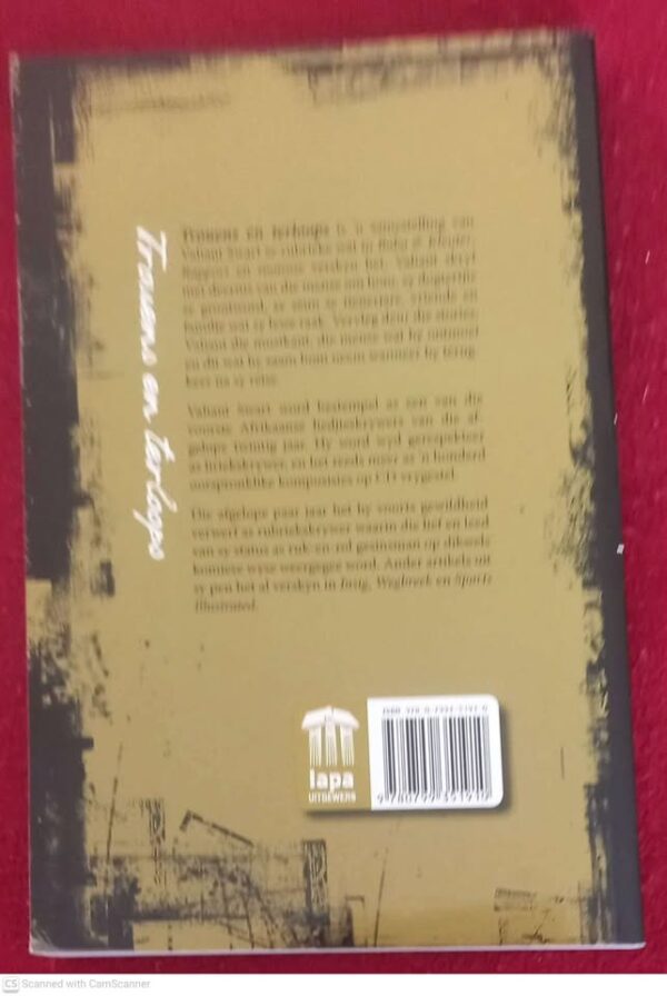 Trouens En Terloops — Valiant Swart *GETEKEN* secondhand book
