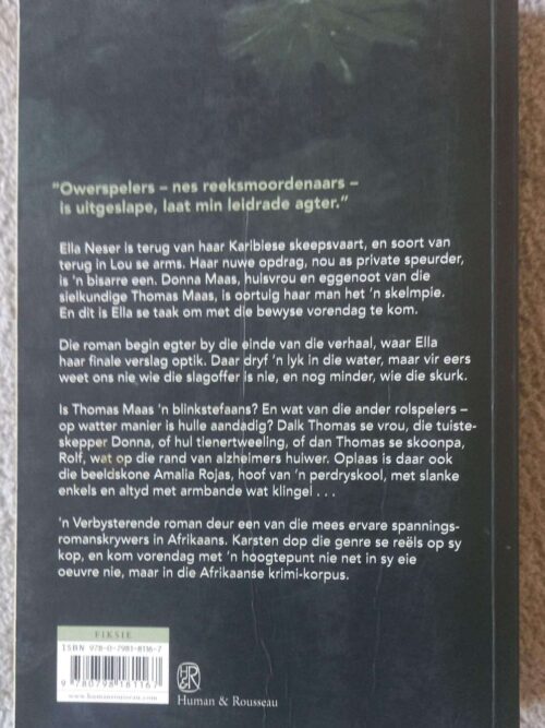 Die Versoeking Van Thomas Maas — Chris Karsten secondhand book