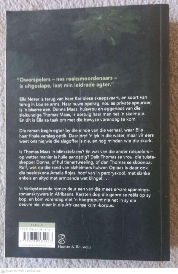 Die Versoeking Van Thomas Maas — Chris Karsten secondhand book