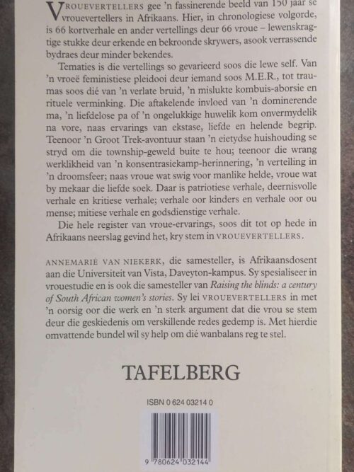 Vrouevertellers: 1843-1993 — Annemarié Van Niekerk secondhand book