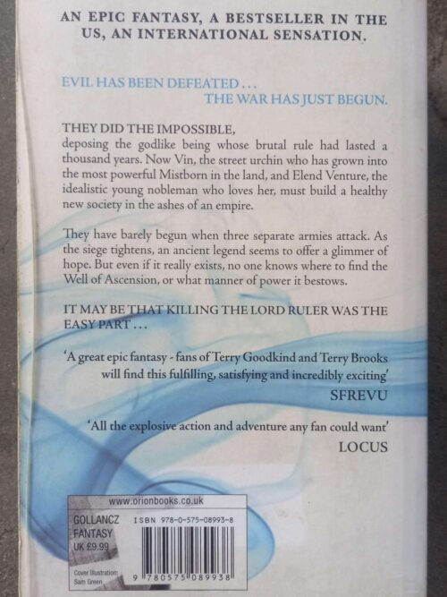 The Well Of Ascension — Brandon Sanderson secondhand book