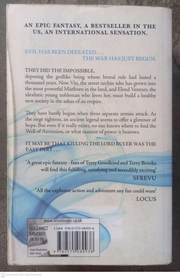 The Well Of Ascension — Brandon Sanderson secondhand book