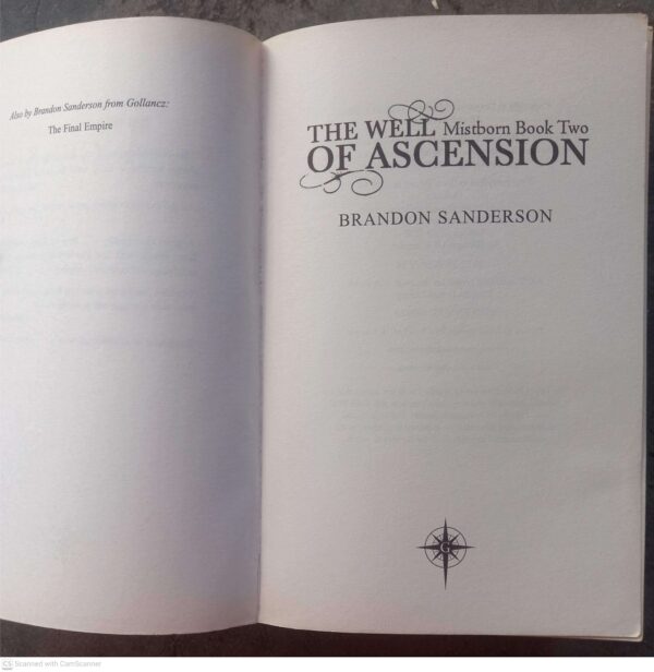 The Well Of Ascension — Brandon Sanderson secondhand book