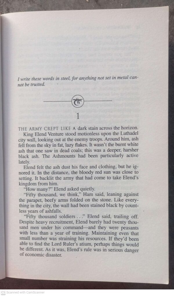 The Well Of Ascension — Brandon Sanderson secondhand book
