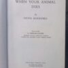 When Your Animal Dies3 When Your Animal Dies — Sylvia Barbanell secondhand book