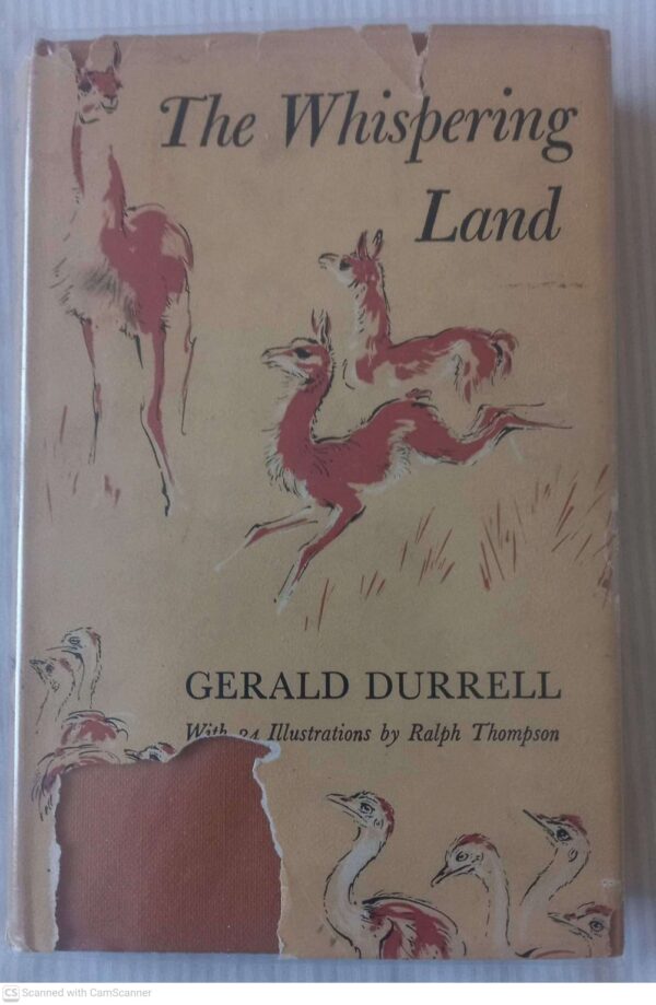 The Whispering Land — Gerald Durrell secondhand book