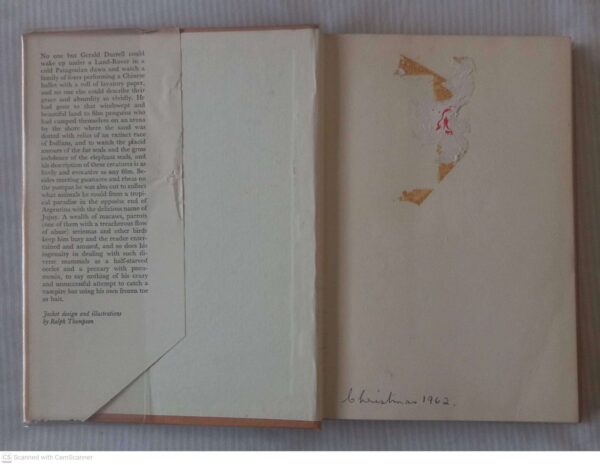 The Whispering Land — Gerald Durrell secondhand book