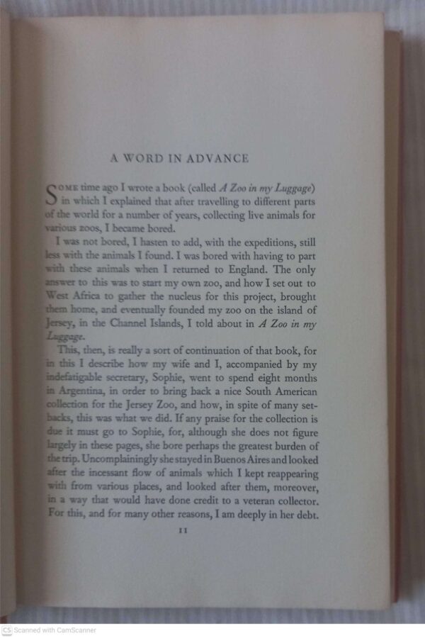The Whispering Land — Gerald Durrell secondhand book