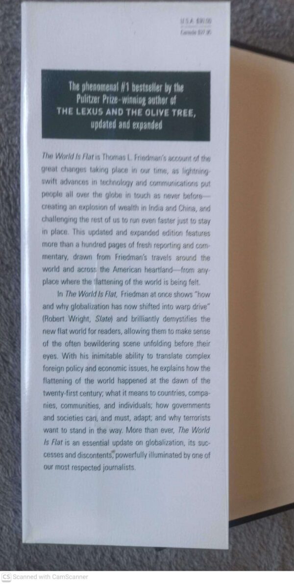 The World Is Flat — Thomas L. Friedman secondhand book