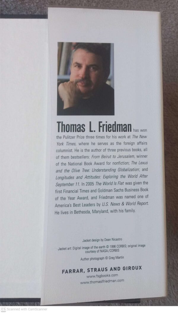 The World Is Flat — Thomas L. Friedman secondhand book