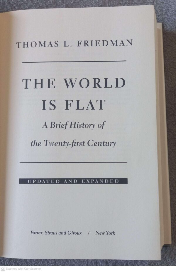 The World Is Flat — Thomas L. Friedman secondhand book
