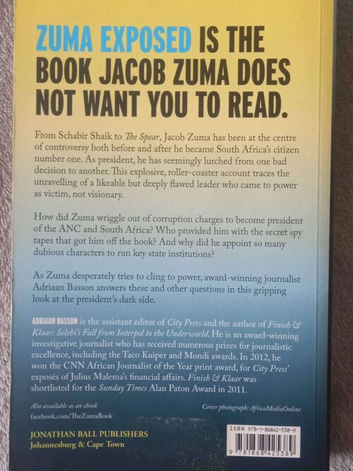 Zuma Exposed — Adriaan Basson secondhand book