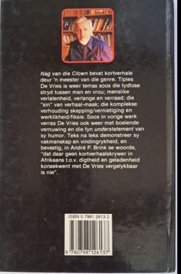 Nag Van Die Clown – Abraham H. De Vries secondhand book