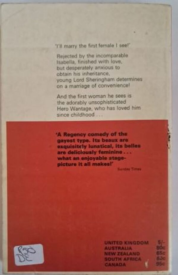 Friday’s Child – Georgette Heyer secondhand book