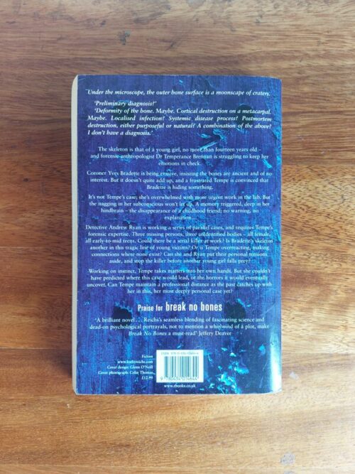 Bones To Ashes – Kathy Reichs secondhand book