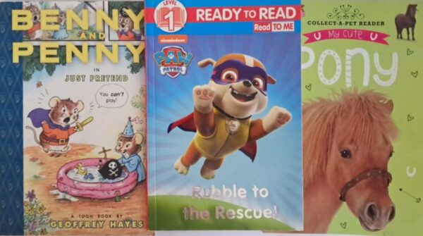 Children’s Early Reader Book Bundle (3 Books) secondhand book