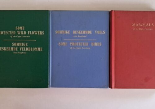 Vintage Cape Nature Conservation Trilogy secondhand book