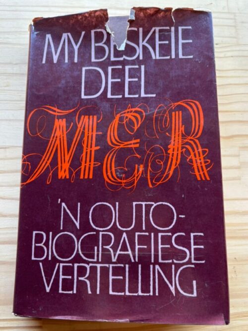 My Beskeie Deel – M.E Rothmann secondhand book