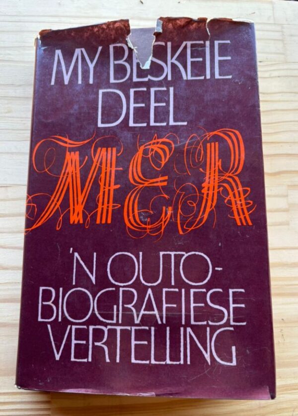 My Beskeie Deel – M.E Rothmann secondhand book