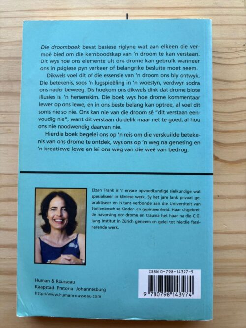 Die Droomboek – Elzan Frank secondhand book