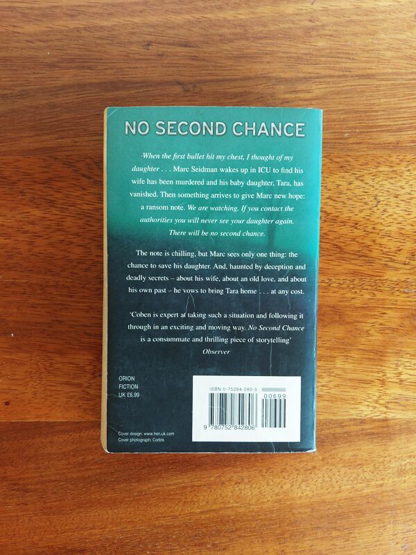 No Second Chance – Harlan Coben secondhand book
