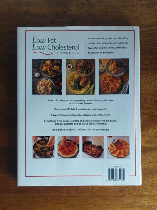 The Low Fat, Low Cholesterol Cookbook – Christine France secondhand book