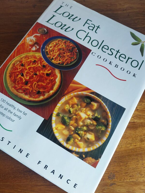 The Low Fat, Low Cholesterol Cookbook – Christine France secondhand book