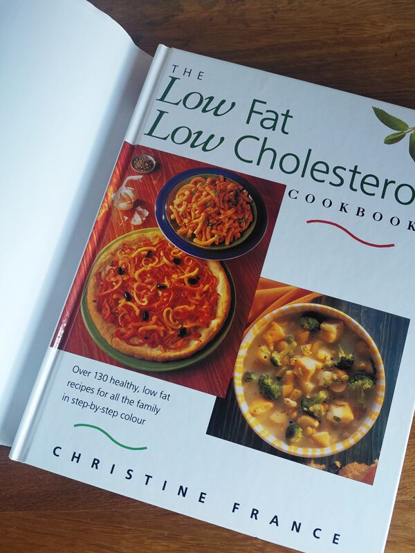 The Low Fat, Low Cholesterol Cookbook – Christine France secondhand book