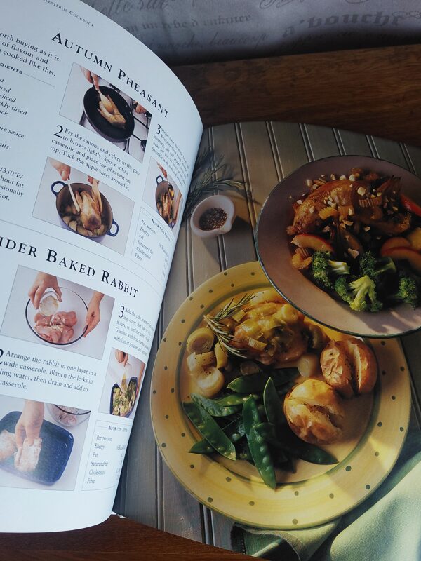 The Low Fat, Low Cholesterol Cookbook – Christine France secondhand book