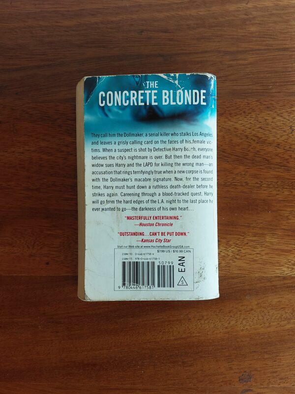 The Concrete Blonde – Michael Connelly secondhand book