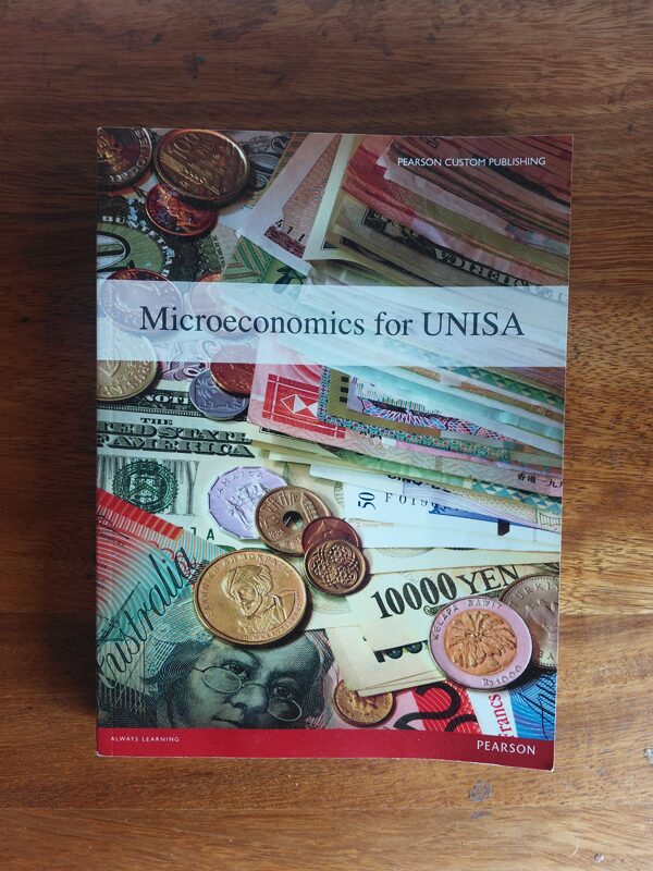 Microeconomics For UNISA – R Pindyck secondhand book