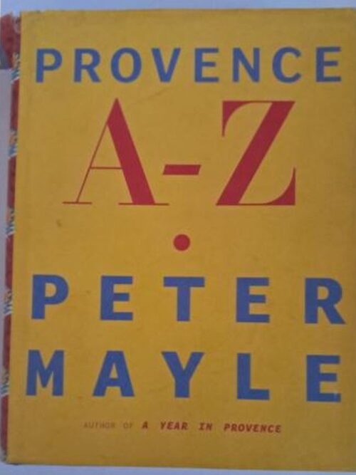 Provence A-Z – Peter Mayle secondhand book