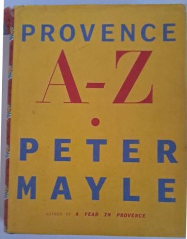 Provence A-Z – Peter Mayle secondhand book