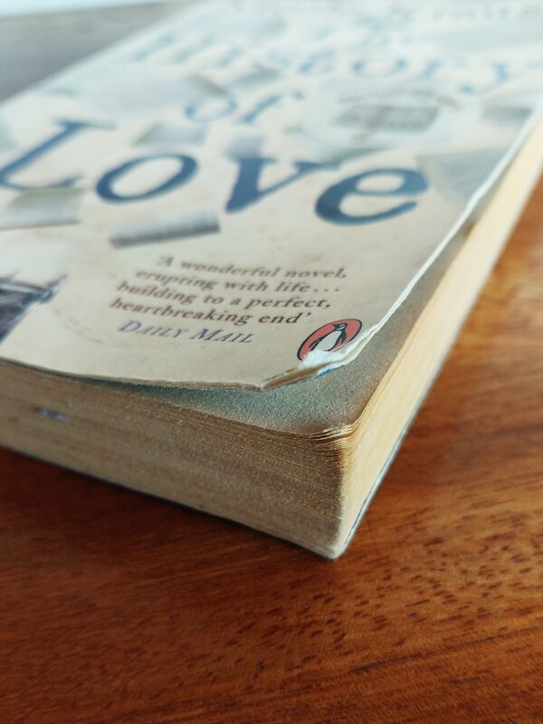 The History Of Love – Nicole Krauss secondhand book