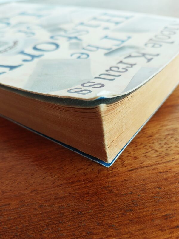 The History Of Love – Nicole Krauss secondhand book