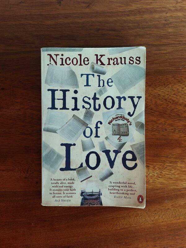 The History Of Love – Nicole Krauss secondhand book