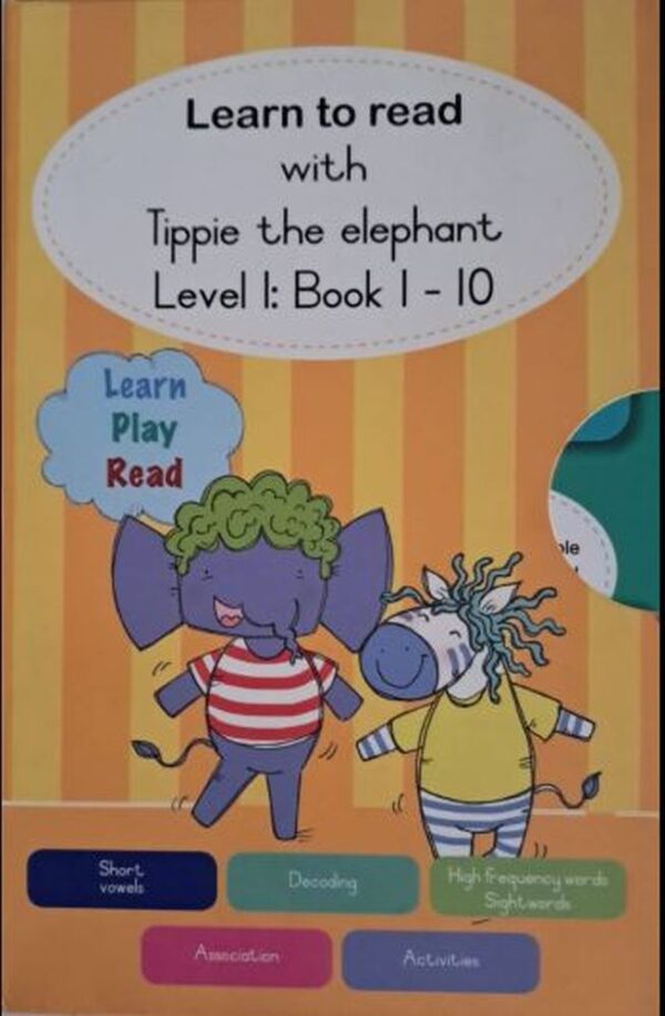 Learn To Read With Tippie The Elephant: Level 1 | Books 2-10 secondhand book