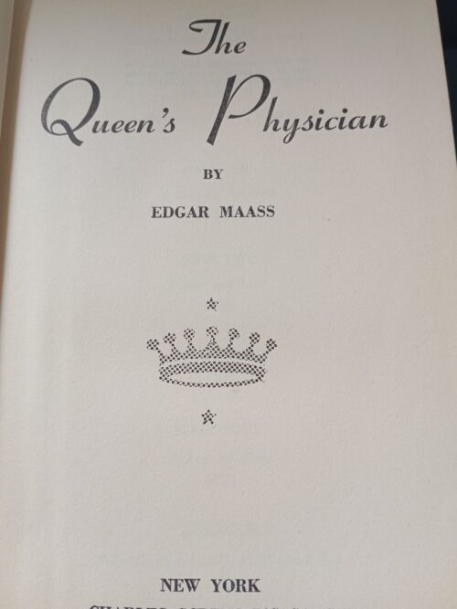 The Queen’s Physician – Edgar Maass secondhand book