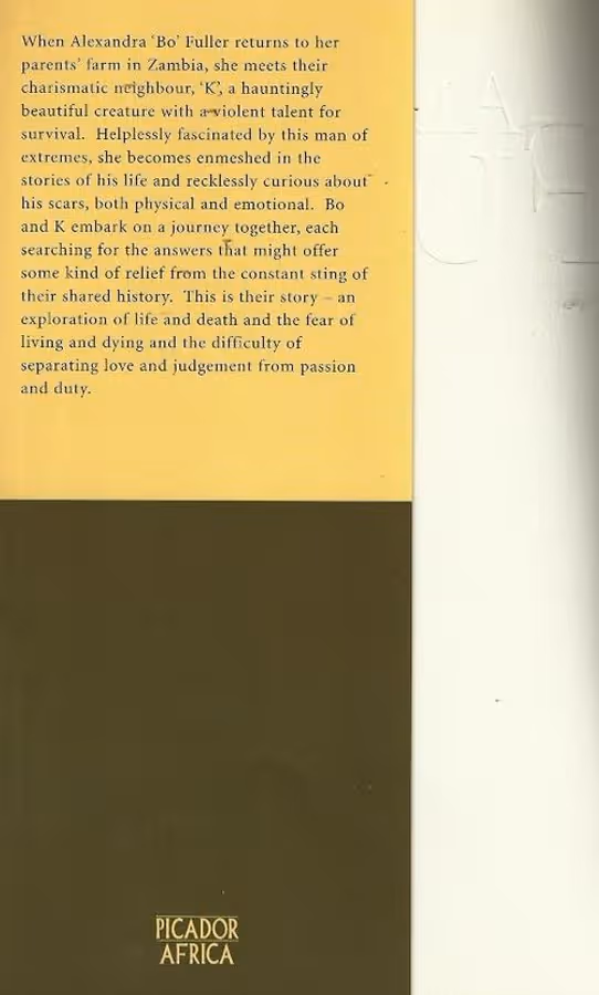 1369209_120620012405_scan0012 Scribbling The Cat: Travels With An African Soldier – Alexandra Fuller secondhand book