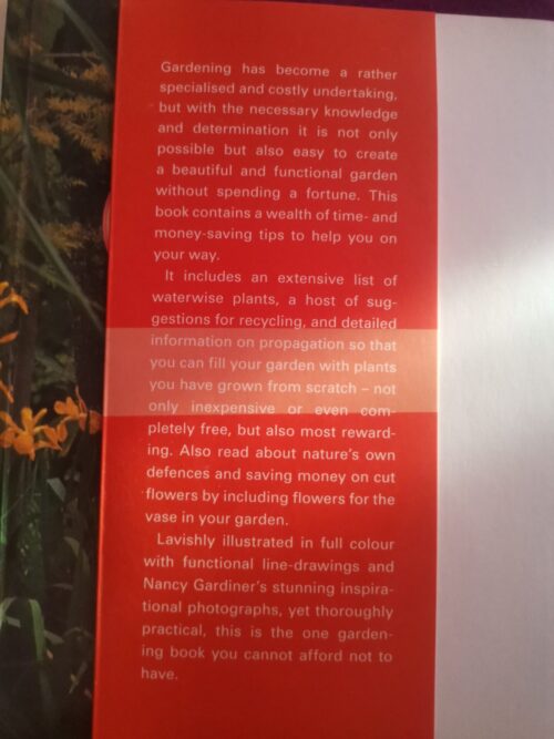 Affordable Gardening – Nancy Gardiner secondhand book