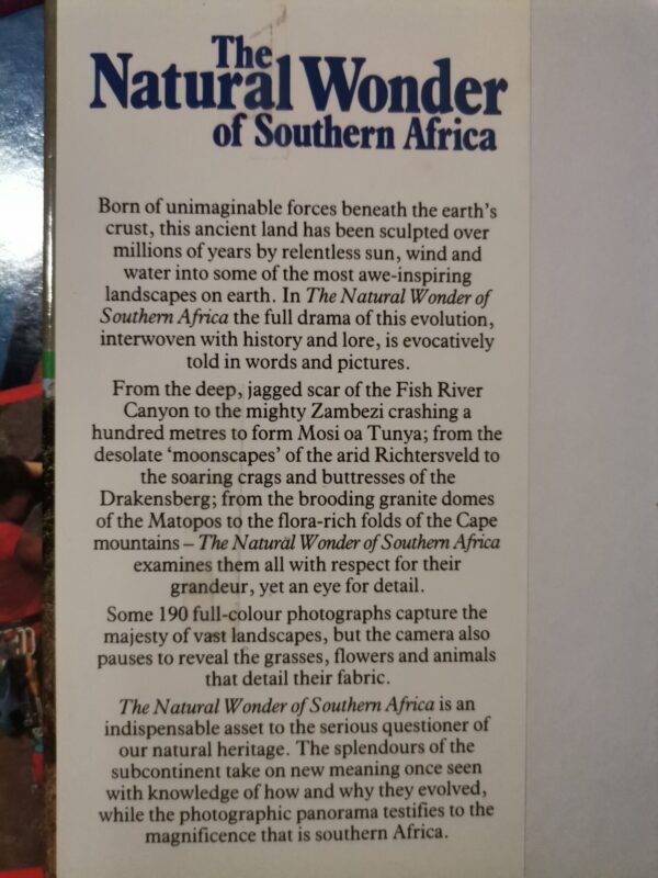 17844717830051042823337605606797 The Natural Wonder Of Southern Africa – Alf Wannenburg secondhand book