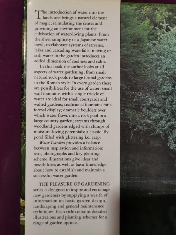 Creating Water Gardens – Mary Moody secondhand book