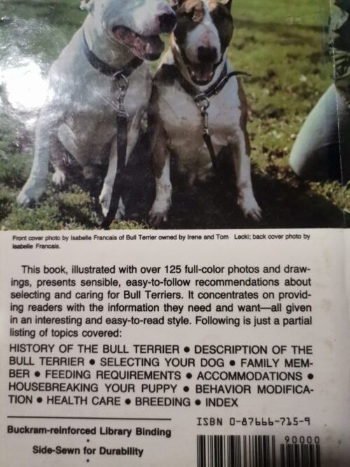 Bull Terriers – Martin Weil secondhand book