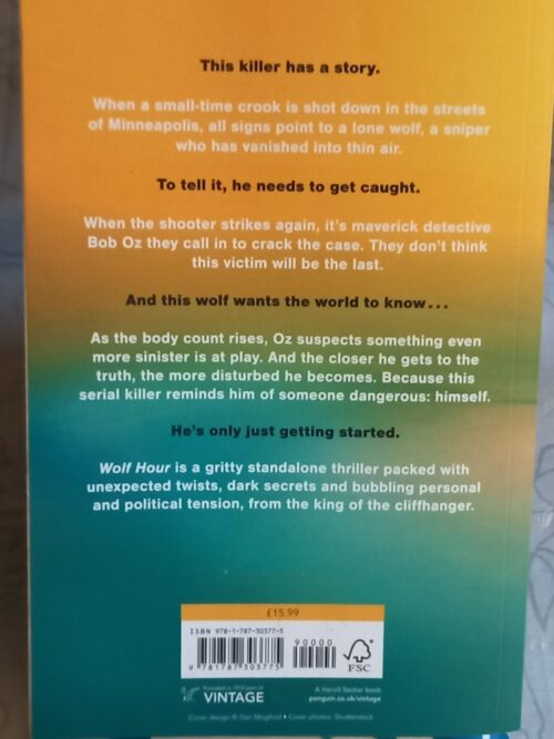 Wolf Hour – Jo Nesbø secondhand book